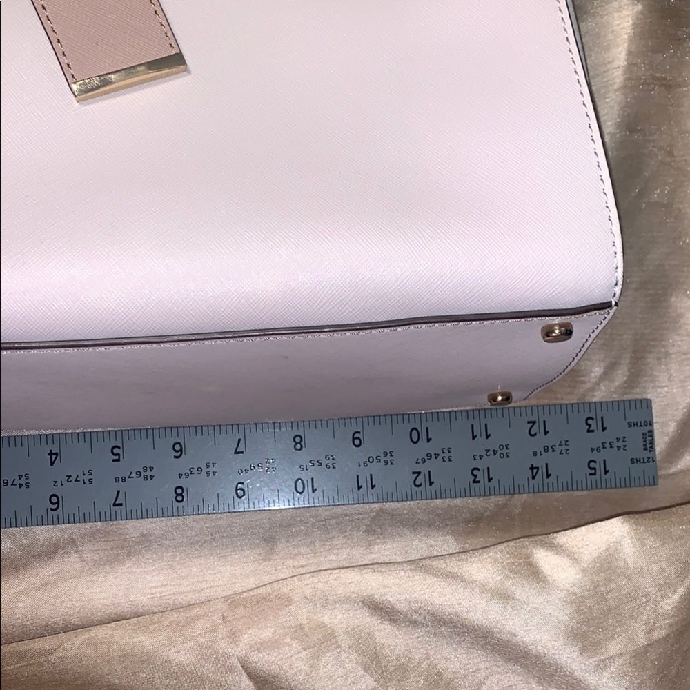 Kate Spade Pink and Lavender Women's Bag LIKE NEW SAFFISNO LEATHER - Picture 7 of 16